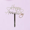 整顆蛋糕壓克力插牌_Happy Anniverday