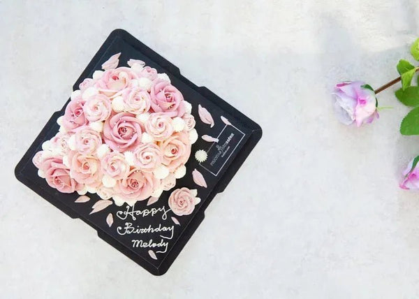 粉色玫瑰 - 精裝版(六吋) - Felicitas Pâtissérie