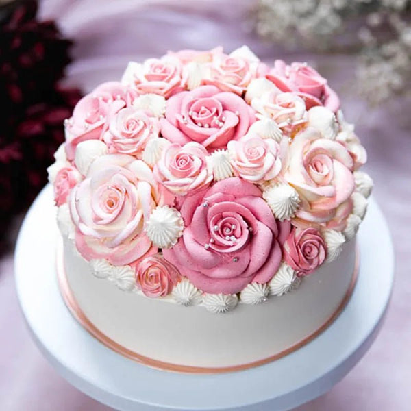 粉色玫瑰 - 標準版(六吋) - Felicitas Pâtissérie