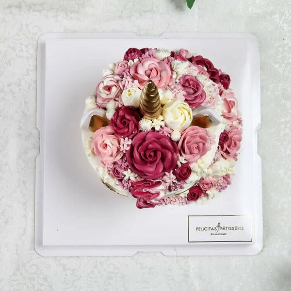 獨角獸蛋糕(六吋) - Felicitas Pâtissérie