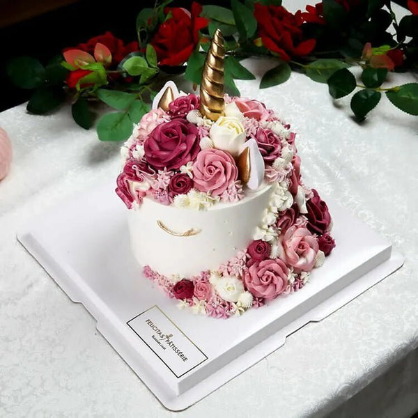 獨角獸蛋糕(六吋) - Felicitas Pâtissérie