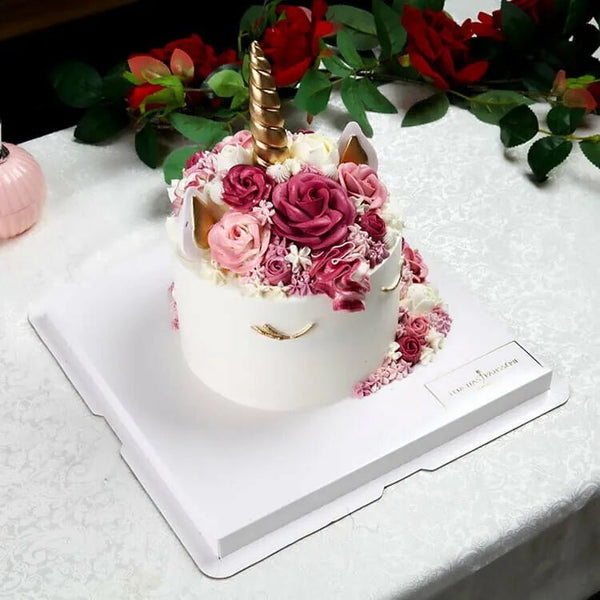 獨角獸蛋糕(六吋) - Felicitas Pâtissérie