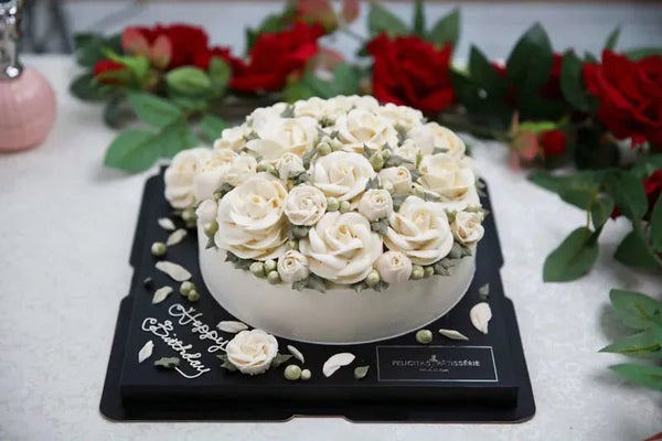 白色之戀 - 精裝版(八吋) - Felicitas Pâtissérie