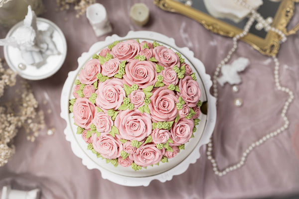 莫內花園 - 標準版(八吋) - Felicitas Pâtissérie 精品蛋糕|台北最美的花蛋糕