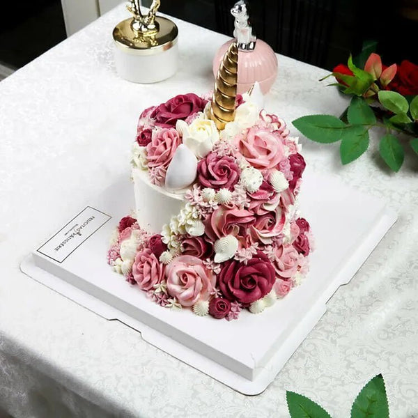 獨角獸蛋糕(六吋) - Felicitas Pâtissérie