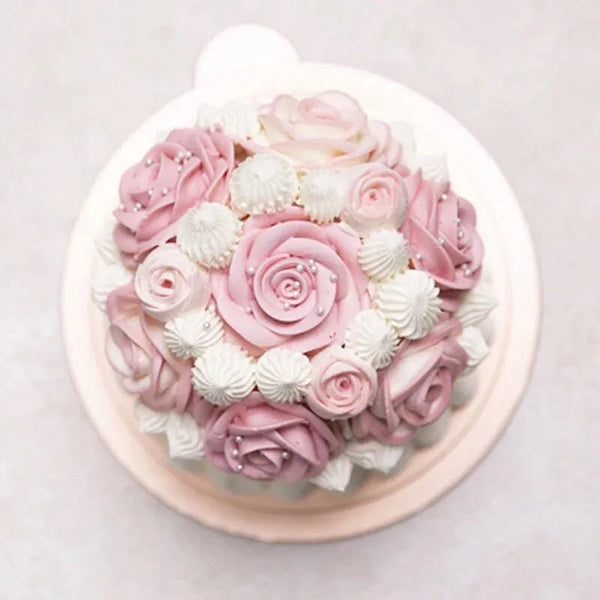 粉色小捧花 - 標準版(四吋) - Felicitas Pâtissérie