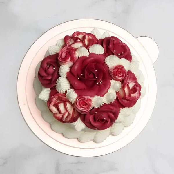 薔薇小捧花 - 標準版(四吋) - Felicitas Pâtissérie