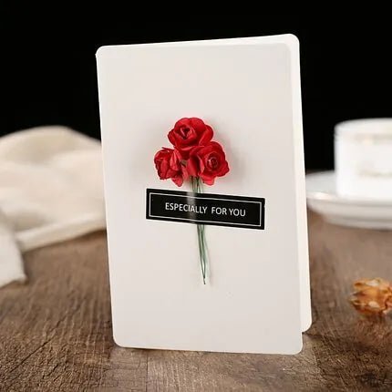 乾燥花白卡「代印卡片/卡片外套」 - Felicitas Pâtissérie