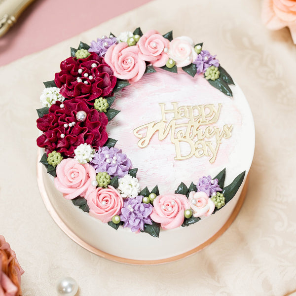 花點心意｜花現幸福 母親節花蛋糕（6吋）